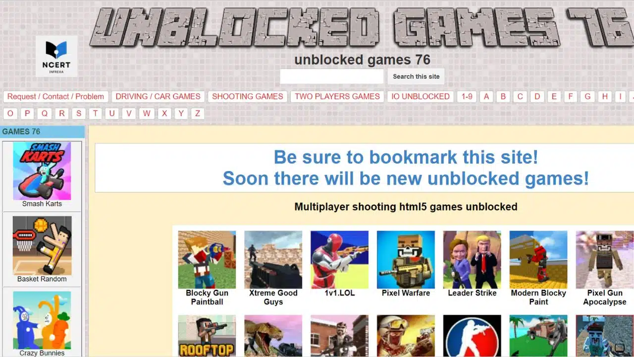 (The 210 Best ) Unblocked Games Available On Unblocked Games 76